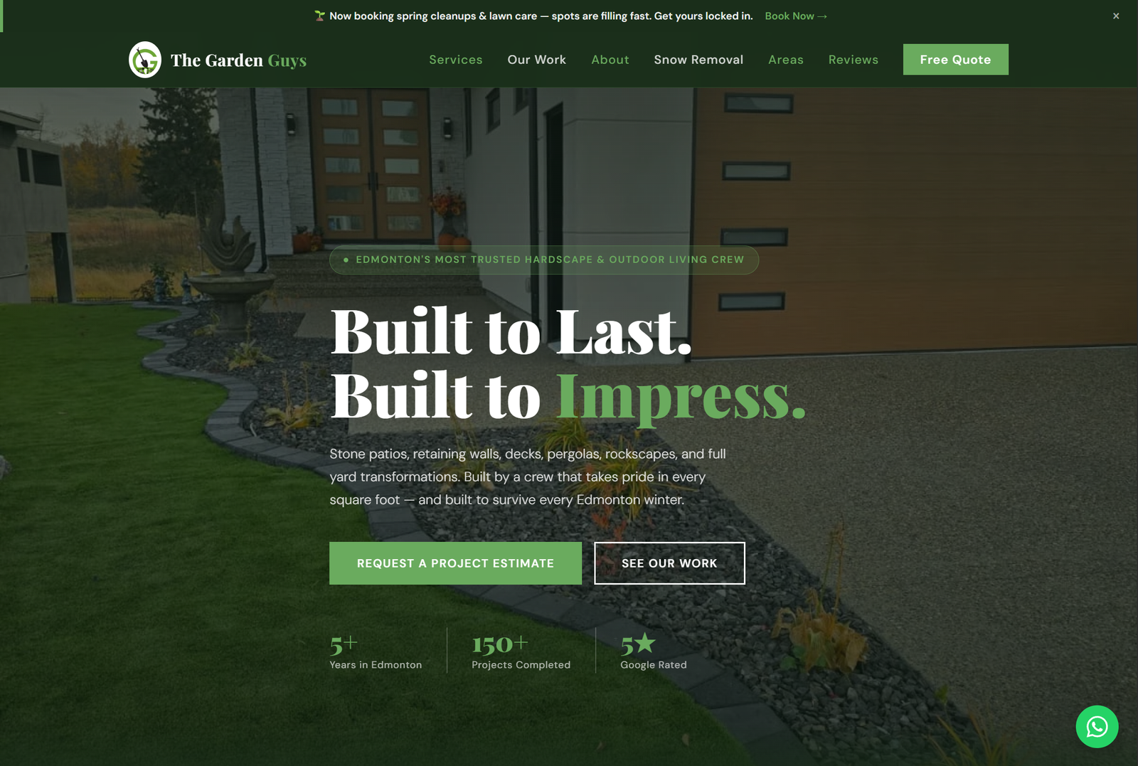 Garden Guys Inc. website